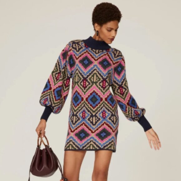 FARM Rio Dresses & Skirts - Farm Rio Rauti Sweater Dress | Size L